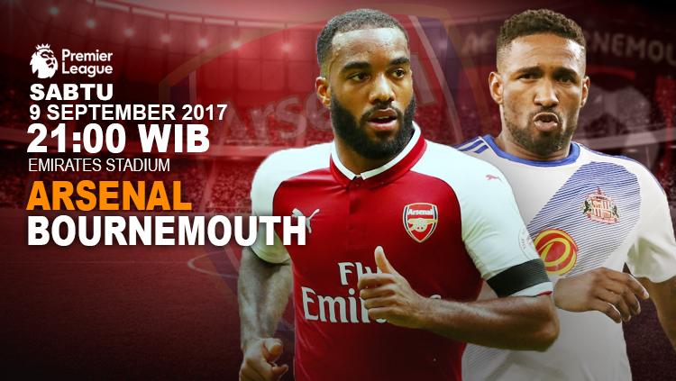Prediksi Arsenal vs bournemouth. - INDOSPORT