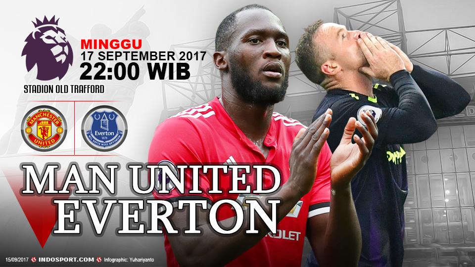 Manchester United vs Everton. - INDOSPORT