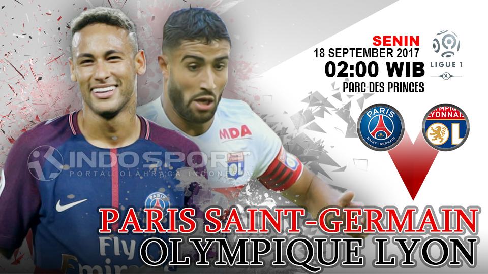 Prediksi Paris Saint-Germain vs Olympique Lyon. - INDOSPORT