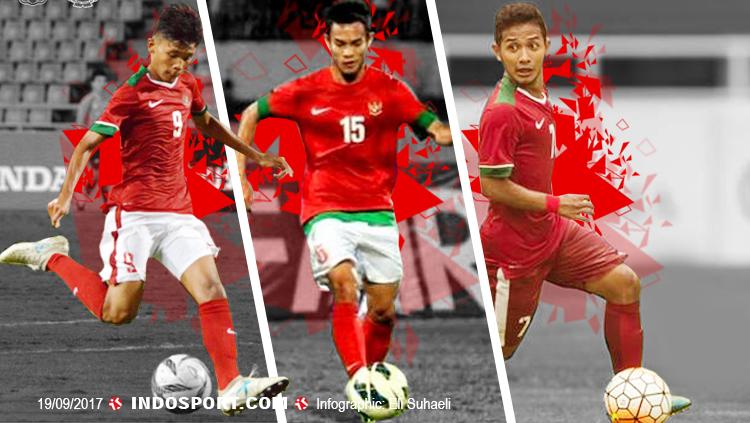Kiri-kanan: Sutan Zico, Maldini Pali, dan Gian Zola. - INDOSPORT