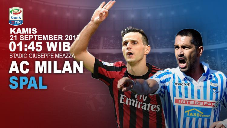 Prediksi AC Milan vs SPAL. - INDOSPORT