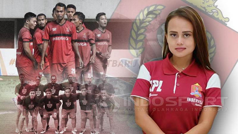 Manajer Persijap Jepara, Esti Puji Lestari. - INDOSPORT
