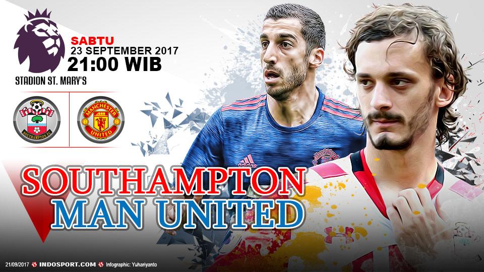 Prediksi Southampton vs Manchester United. - INDOSPORT