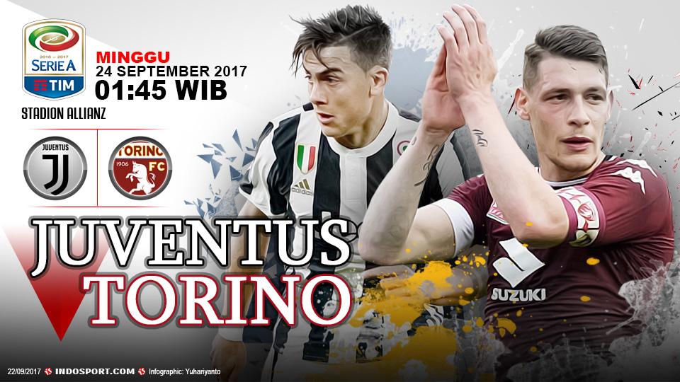 Prediksi Juventus vs Torino. - INDOSPORT