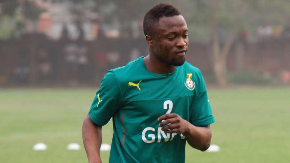 Bernard Tekpetey saat latihan untuk Timnas Ghana. - INDOSPORT