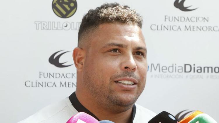Legenda sepakbola Brasil, Ronaldo. - INDOSPORT