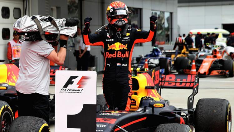 Max Verstappen juara GP Malaysia 2017. - INDOSPORT