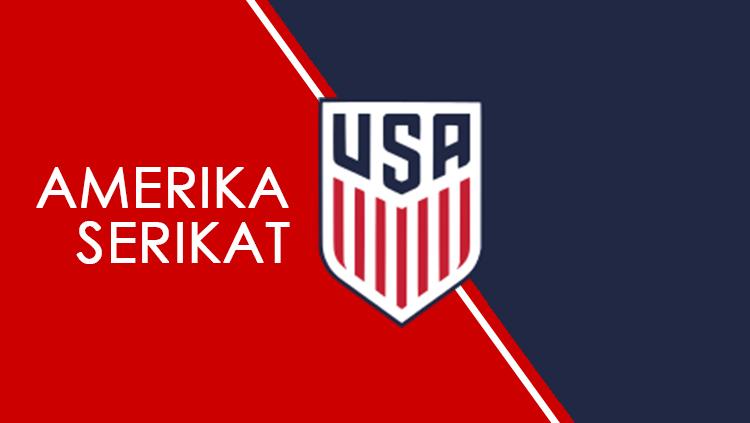 Logo Timnas Amerika Serikat. - INDOSPORT