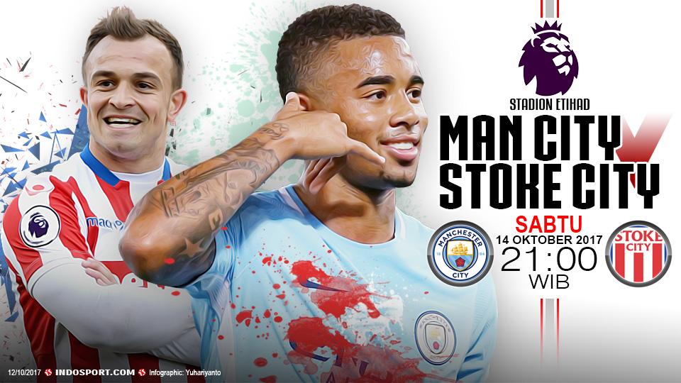 Prediksi Manchester City vs Stoke City - INDOSPORT
