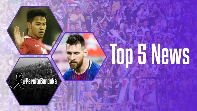 Top 5 News. - INDOSPORT