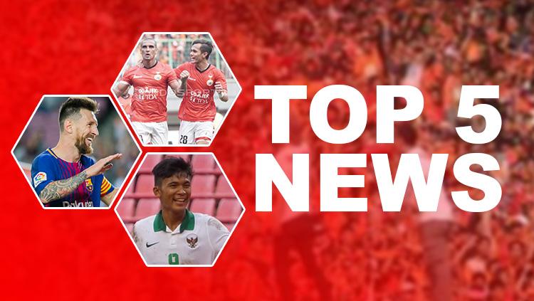 TOP 5 NEWS. - INDOSPORT
