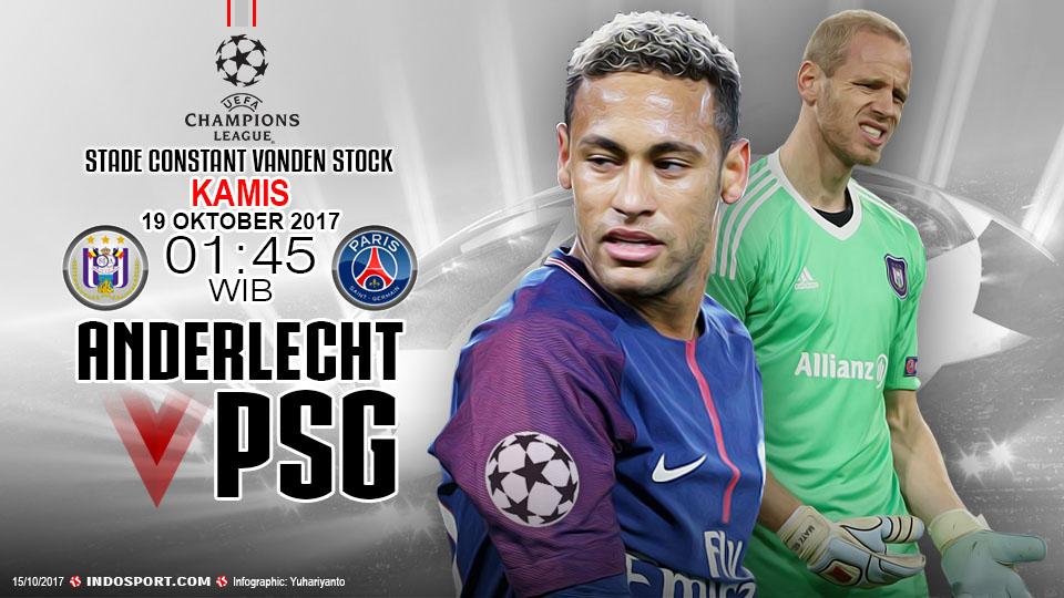 Prediksi Anderlecht vs Paris Saint-Germain - INDOSPORT