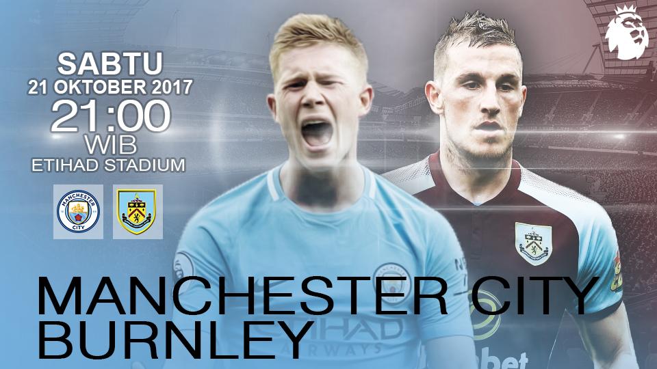 Prediksi Manchester City vs Burnley. - INDOSPORT