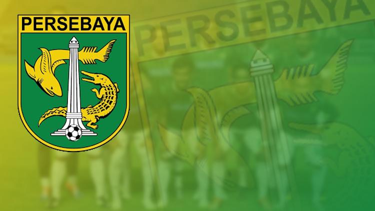 Indosport - Logo Persebaya Surabaya.