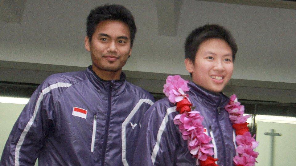 Tontowi Ahmad dan Liliyana Natsir. - INDOSPORT