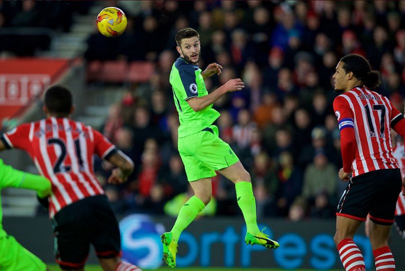 Liverpool vs Southampton. Copyright: INTERNET/Twitter.com