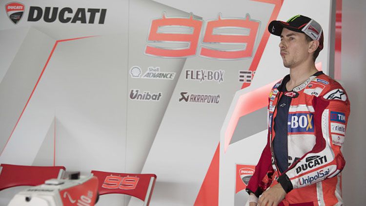 Jorge Lorenzo saat akan uji coba Sirkuit Sepang. Copyright: Mirco Lazzari gp/Getty Images