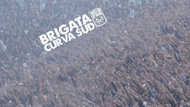 Brigata Curva Sud x PSS Sleman 1976. Copyright: © Twitter Brigata Curva Sud