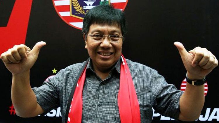 Direktur Utama Persija Jakarta, Gede Widiade. Copyright: fokusbola.com