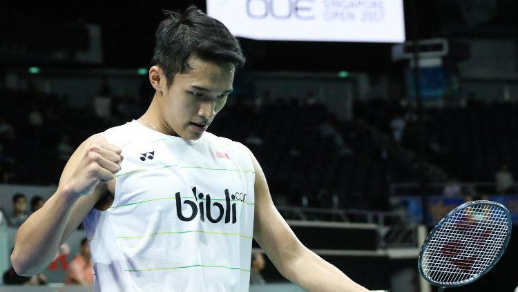 Tunggal putra andalan Indonesia, Jonatan Christie. Copyright: © Humas PBSI