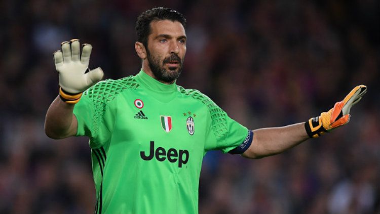 Kiper gaek Juventus, Gianluigi Buffon. Copyright: © Matthias Hangst/Bongarts/Getty Images