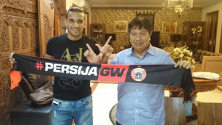 Persija Jakarta resmi merekrut Bruno da Silva Lopes sebagai marquee player. Copyright: © Istimewa