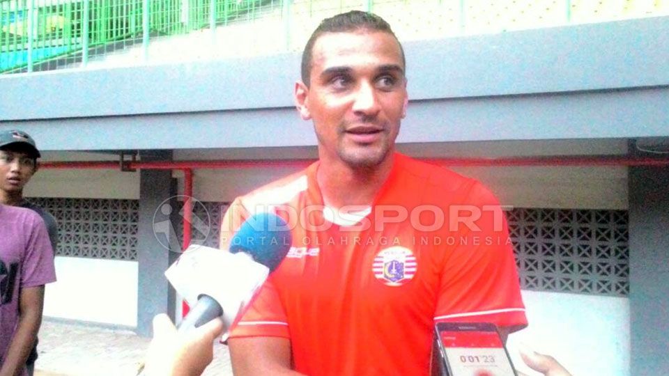 Marquee Palyer Persija Jakarta, Bruno da Silva Lopes. Copyright: © Gerry Anugrah Putra/Indosport