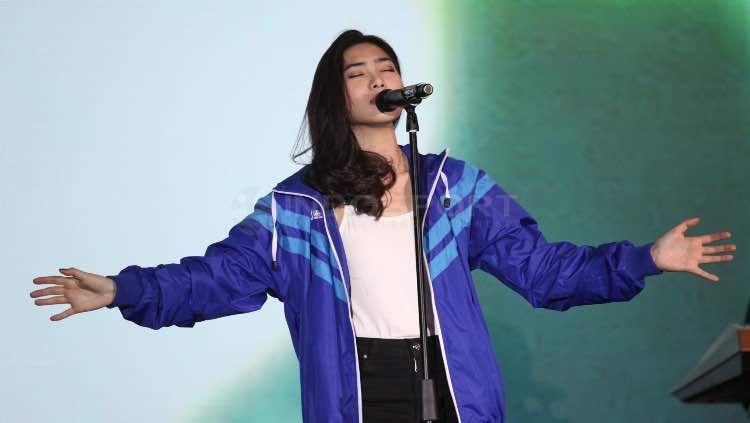 Isyana Sarasvati. Copyright: © Herry Ibrahim/Indosport.com