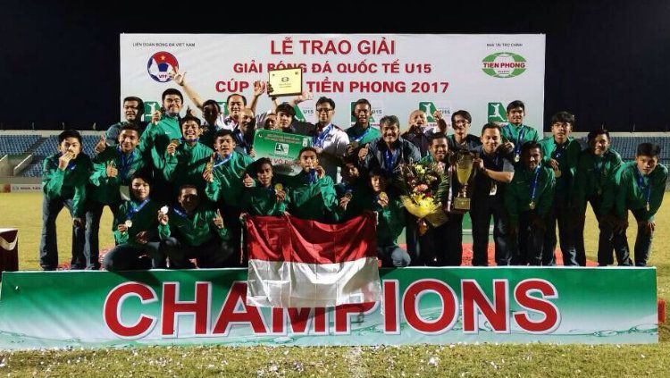 Timnas Indonesia U-16 Copyright: PSSI