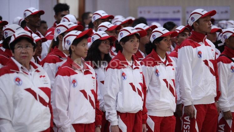Pengukuhan Kontingen Indonesia SEA Games 2017. Copyright: © Herry Ibrahim/INDOSPORT