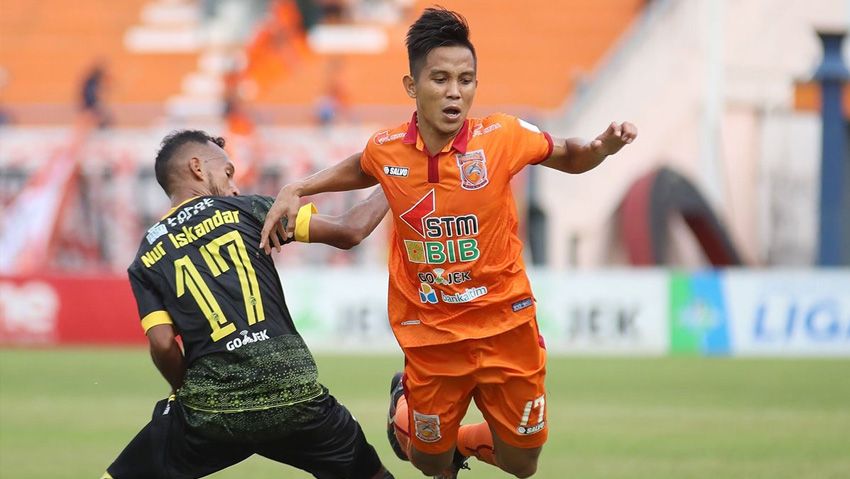 Pusamania Borneo vs Sriwijaya FC Copyright: © twitter@Liga1Match