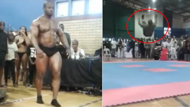 Sifiso Lungelo Thabethe, binaragawan yang meninggal dunia setelah gagal melakukan teknik salto. Copyright: © Total Pro Sports