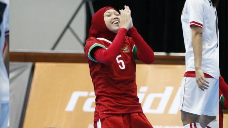 Timnas Futsal Putri mendapatkan kemenangan kedua di SEA Games 2017. Copyright: © Instagram @timnasfutsal