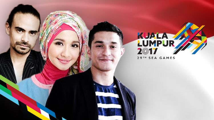 Ashraf Sinclair, Laudya Chintya Bella, dan Miller Khan. Copyright: © Grafis: Eli Suhaeli/INDOSPORT