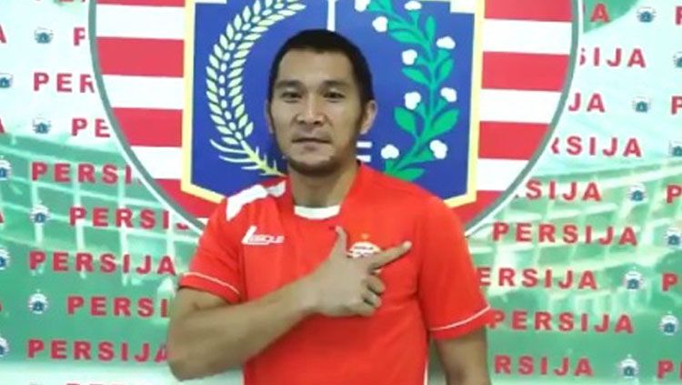 Bek Persija Jakarta, Michael Orah. Copyright: © Twitter@Persija_Jkt