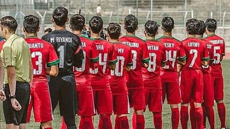 Skuat Timnas Indonesia U-19. Copyright: © Istimewa