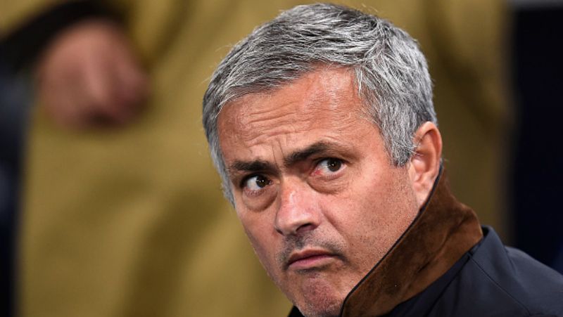 Jose Mourinho, pelatih Manchester United. Copyright: © INDOSPORT