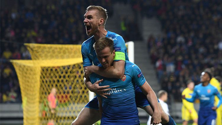 BATE vs Arsenal. Copyright: © INDOSPORT