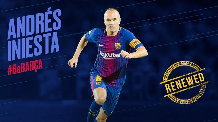 iniesta kontrak seumur hidup di barcelona