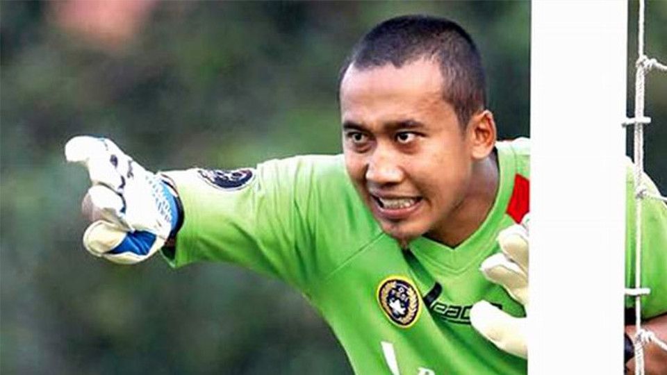 Galih Sudaryono, Kiper Kalteng Putra. Copyright: © Internet