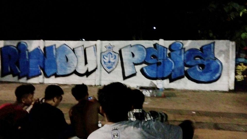 Grafiti PSIS Semarang. Copyright: Dok. Pribadi