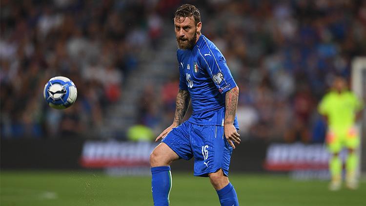 Daniele De Rossi beberapa kali gagal menuntaskan peluang. Copyright: Getty Image