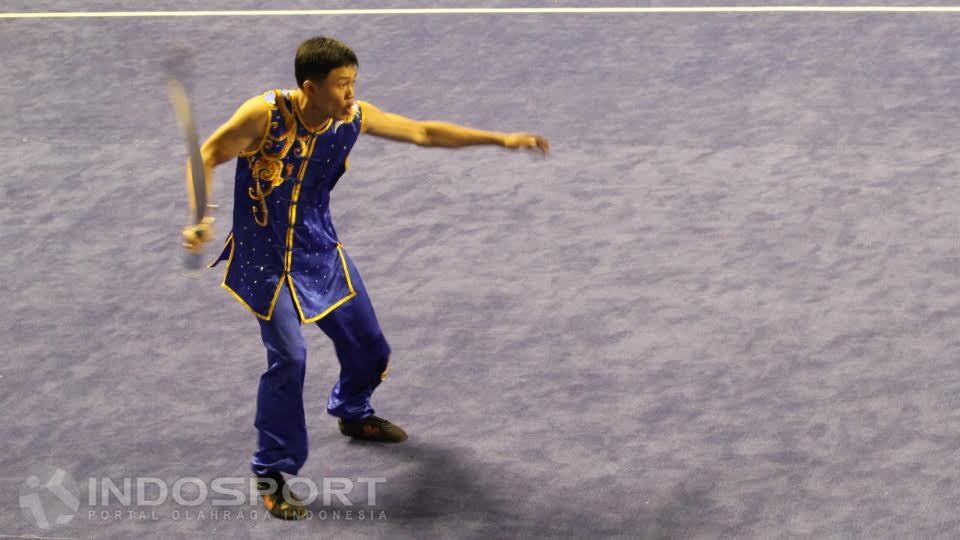 Ilustrasi aksi Wushu
