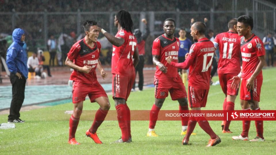 Skuat Semen Padang FC saat berlaga di final Piala Jenderal Sudirman beberapa waktu lalu. - INDOSPORT