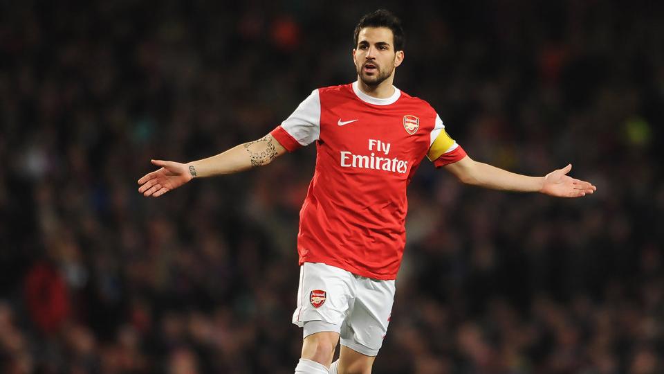 Cesc Fabregas semasa di Arsenal. Copyright: INTERNET