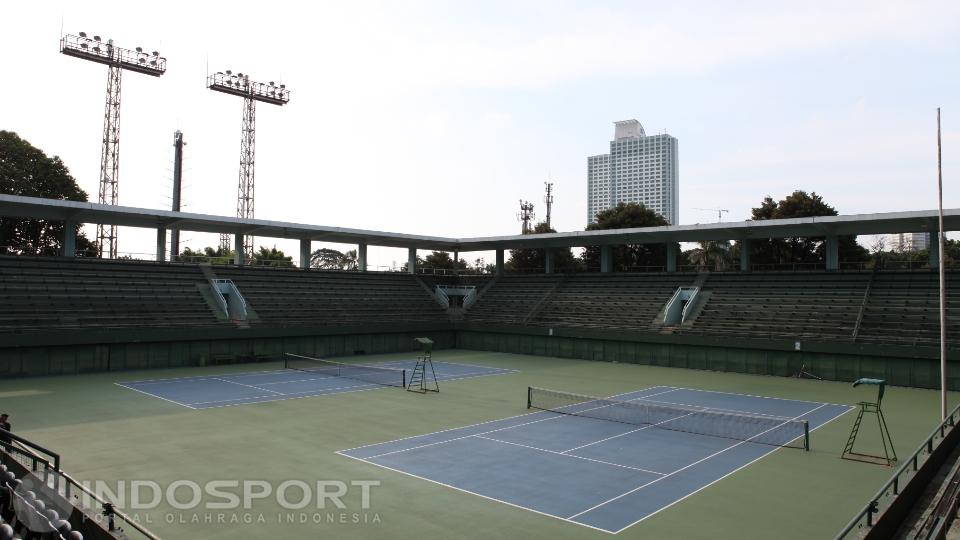 Lapangan Tenis Senayan, Jakarta - INDOSPORT
