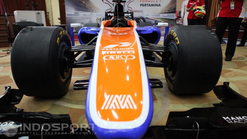 Mobil yang akan digunakan Rio Haryanto di F1, MRT05.