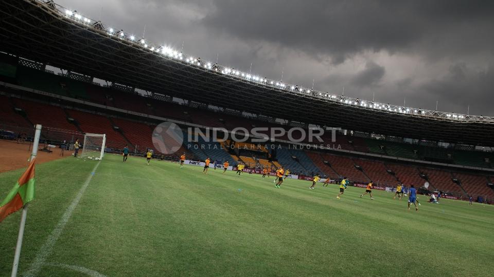 Awan gelap menyelimuti latihan Arema Cronus.