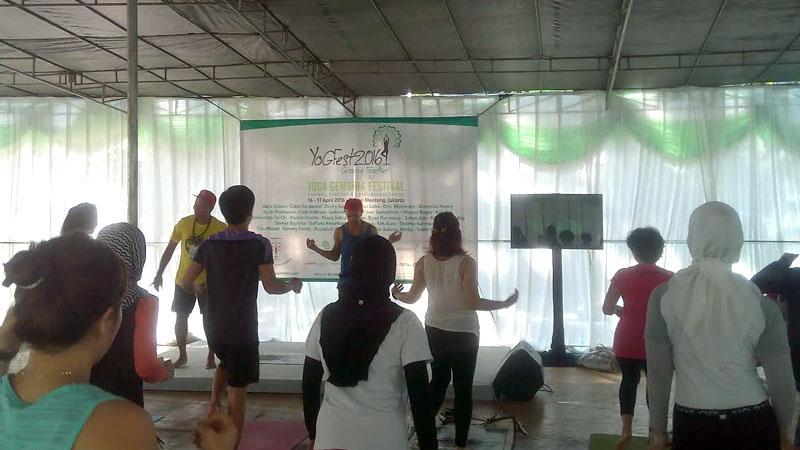Para peserta di acara YoGFest 2016.