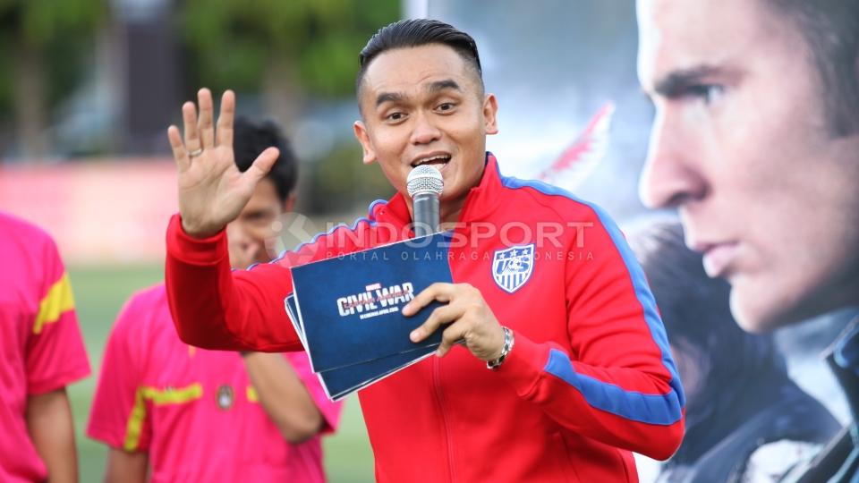 Ocehan Valentino Simanjuntak di Laga Indonesia vs Myanmar 